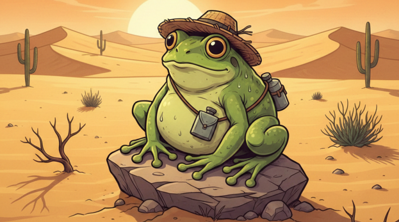 Katak di Gurun Pasir